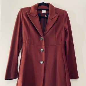 Maroon trench - Cabi The Boss Jacket